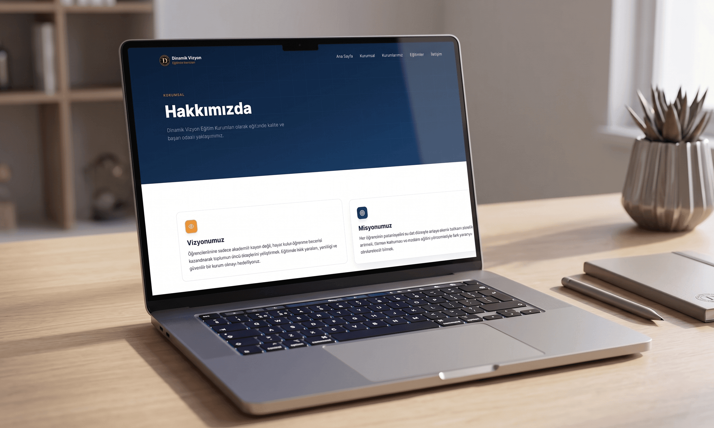 Dinamik Vizyon Corporate Page